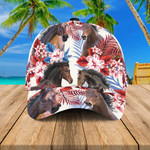 Horse Lovers Hawaiian Hats, Horse Aloha Hawaiian 3D Baseball Cap for Women & Men