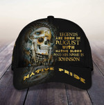 August Legend with Native Blood - Personalized Name Cap