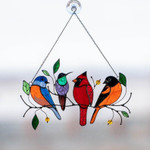 Birds Suncatcher Window Hanging - Mothers Day Gift