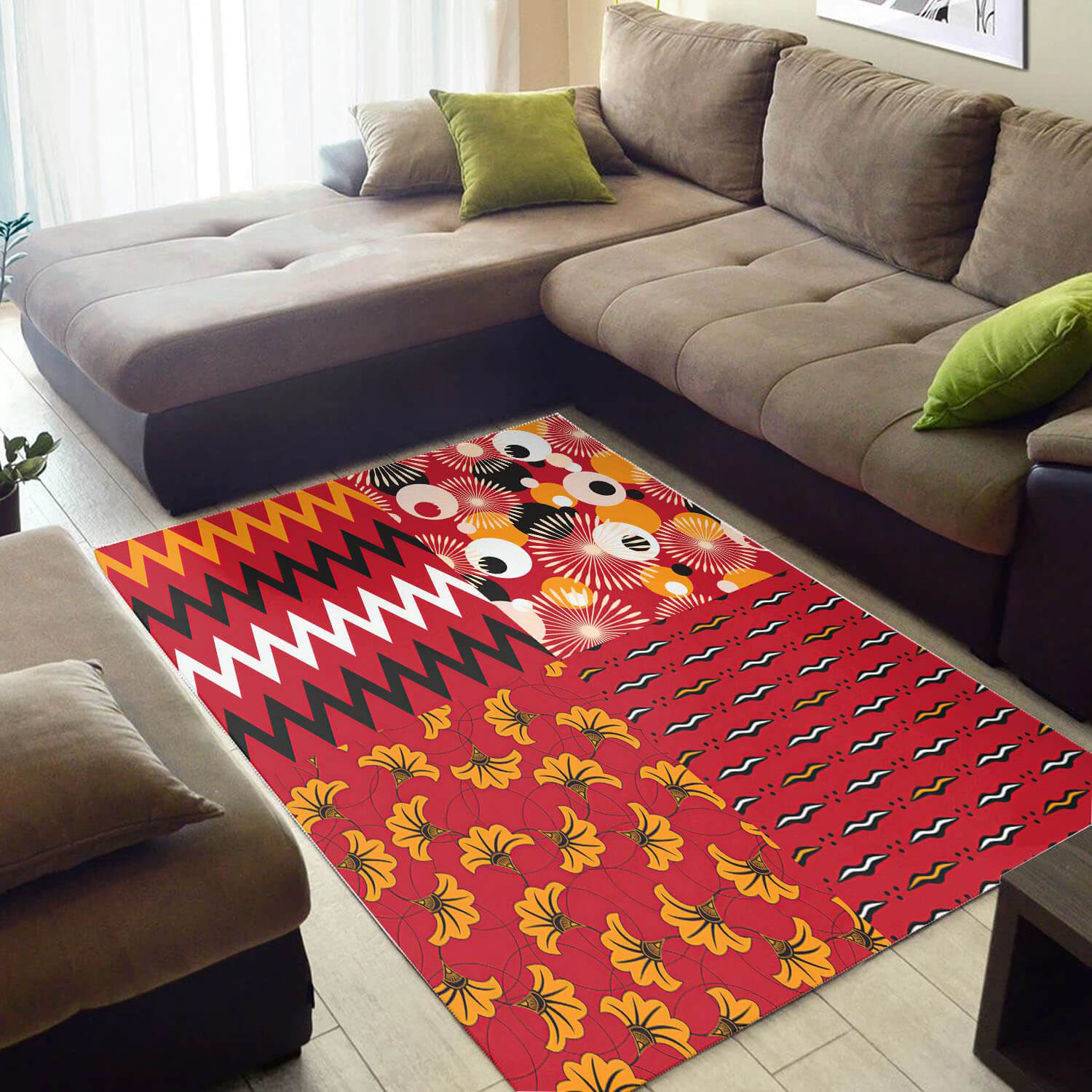 Rugs Adorable Afrocentric Pattern Art, African Inspired Rugs