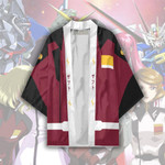 ZAFT Gundam Kimono Cardigans Custom Red Anime Cloak Cosplay Costume