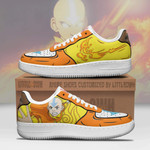 Aang AF Sneakers Custom Firebending Avatar: The Last Airbender Anime Shoes - LittleOwh - 1