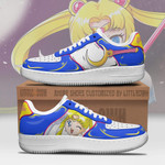 Usagi Tsukino AF Sneakers Custom Sailor Moon Anime Shoes - LittleOwh - 1