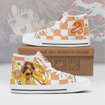Diane High Top Canvas Shoes Custom The Seven Deadly Sins Anime Sneakers - LittleOwh - 1
