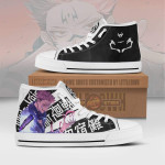 Ryomen Sukuna High Top Canvas Shoes Custom Jujutsu Kaisen Anime Sneakers - LittleOwh - 1