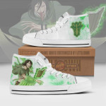 Jack the Ripper High Top Canvas Shoes Custom Black Clover Anime Sneakers - LittleOwh - 1