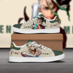 Senku Ishigami Skate Sneakers Custom Dr. Stone Anime Shoes - LittleOwh - 1