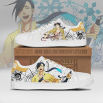 Fullmetal Alchemist Ling Yao Skateboard Shoes Custom Anime Sneakers - LittleOwh - 1