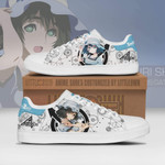 Mayuri Shiina Sneakers Custom SteinsGate Anime Skateboard Shoes - LittleOwh - 1