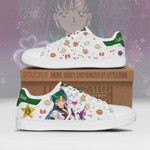 Sailor Pluto Sneakers Custom Sailor Moon Anime Shoes - LittleOwh - 1