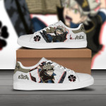 Asta Skate Sneakers Black Clover Custom Anime Shoes - LittleOwh - 1