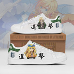 Historia Reiss Sneakers Custom Attack On Titan Anime Skateboard Shoes - LittleOwh - 1