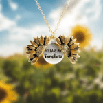 🔥 Are My Sunshine Sunflower Necklace