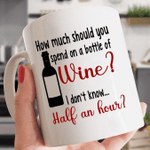 Wine by the Bottle Mug
