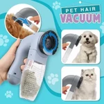 Pet Hair Vacuum - Portable Pet Dog Cat Hair Cleaning Machine Shed Pal Grooming Clean Hair Combs Remover Pet Tool