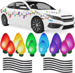 🔥NEW YEAR SALE🔥 Reflective Light Bulb Magnet Christmas Decorations