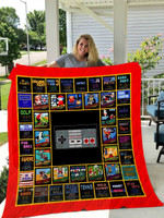 Nintendo Video Games Quilt Blanket Great Customized Blanket Gifts For Birthday Christmas Thanksgiving