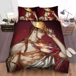 Blood Of Zeus Hermes Portrait Artwork Bed Sheets Spread Duvet Cover Bedding Sets