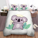 The Wildlife - The Koala Standing On The Ground Bed Sheets Spread Duvet Cover Bedding Sets