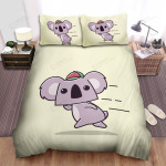 The Wildlife - The Koala Running Quickly Bed Sheets Spread Duvet Cover Bedding Sets