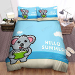 The Wildlife - Hello Summer From The Coconut Koala Bed Sheets Spread Duvet Cover Bedding Sets