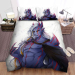 Blood Of Zeus Demon Seraphim Illustration Bed Sheets Spread Duvet Cover Bedding Sets