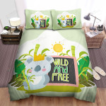 The Wildlife - Wild And Free From The King Koala Bed Sheets Spread Duvet Cover Bedding Sets