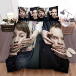 Peep Show (2003–2015) Movie Poster Theme Bed Sheets Spread Comforter Duvet Cover Bedding Sets