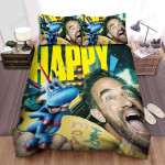 Happy! (2017–2019) Movie Poster Bed Sheets Spread Comforter Duvet Cover Bedding Sets