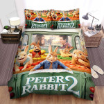 Peter Rabbit 2: The Runaway (2021) Movie Poster 3 Bed Sheets Spread Comforter Duvet Cover Bedding Sets