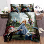 Alice In Wonderland (I) (2010) Poster Movie Poster Bed Sheets Spread Comforter Duvet Cover Bedding Sets Ver 5