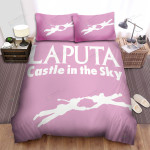 Castle In The Sky (1986) Movie Illustration Bed Sheets Spread Comforter Duvet Cover Bedding Sets