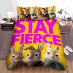 Peter Rabbit (2018) Stay Fierce Bed Sheets Spread Comforter Duvet Cover Bedding Sets
