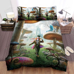 Alice In Wonderland (I) (2010) Forest Movie Poster Bed Sheets Spread Comforter Duvet Cover Bedding Sets