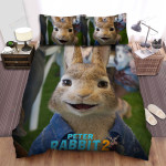 Peter Rabbit 2: The Runaway (2021) Teaser Trailer Poster Bed Sheets Spread Comforter Duvet Cover Bedding Sets
