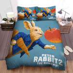 Peter Rabbit 2: The Runaway (2021) Movie Illustration 8 Bed Sheets Spread Comforter Duvet Cover Bedding Sets