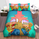 Peter Rabbit 2: The Runaway (2021) Movie Illustration 7 Bed Sheets Spread Comforter Duvet Cover Bedding Sets