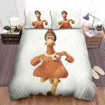 Chicken Run (2000) She's Poultry In Motion Bed Sheets Spread Comforter Duvet Cover Bedding Sets