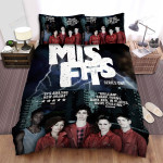 Misfits (2009–2013) Series One Poster Bed Sheets Spread Comforter Duvet Cover Bedding Sets