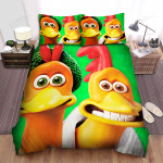 Chicken Run (2000) Movie Poster 2 Bed Sheets Spread Comforter Duvet Cover Bedding Sets