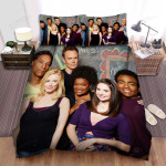 Community (2009–2015) Characters Movie Poster Bed Sheets Spread Comforter Duvet Cover Bedding Sets