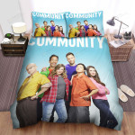 Community (2009–2015) Stan Exclusives Movie Poster Bed Sheets Spread Comforter Duvet Cover Bedding Sets