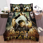 Wrath Of The Titans (2012) Movie Poster Fanart Bed Sheets Spread Comforter Duvet Cover Bedding Sets