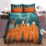 Misfits (2009–2013) Movie Illustration 3 Bed Sheets Spread Comforter Duvet Cover Bedding Sets