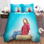 Community (2009–2015) Meow Moew Beenz Movie Poster Bed Sheets Spread Comforter Duvet Cover Bedding Sets