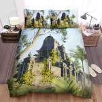 Angkor Wat Gate Bed Sheets Spread Comforter Duvet Cover Bedding Sets
