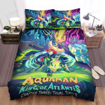 Aquaman: King Of Atlantis (2021) Chapter Three Movie Poster Bed Sheets Spread Comforter Duvet Cover Bedding Sets