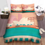 Sydney Opera House Australia Travel Bed Sheets Spread Comforter Duvet Cover Bedding Sets