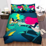 Aquaman: King Of Atlantis (2021) Ready To Fight Movie Poster Bed Sheets Spread Comforter Duvet Cover Bedding Sets
