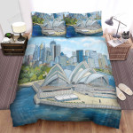 Sydney Opera House Landmark Of Australia Art Bed Sheets Spread Comforter Duvet Cover Bedding Sets